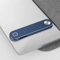 Supporto magnetico in alluminio blu scuro per espansione schermo laterale per laptop - Blu