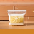 Sacchetto per alimenti 16x13,8cm con doppia chiusura ermetica per ordine in cucina - Doppia Cerniera Ispessita / Piccolo 30 pezzi/Scatola (16x13.8cm)