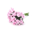 Detailed view of pink artificial berry stems for DIY craft and floral arrangements - Large Bag / Pink