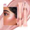Glossy liquid blush wand in shade 05 Blush with sponge applicator and soft pink tube - 05-Liquid Blush