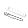Adjustable stainless steel bottle opener variant with branded white packaging box - Short Version (Boxed)