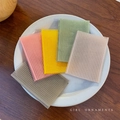 Five pastel colored hair grip pads for fringe styling in a stylish ceramic plate - 3# Colorful 10pcs Boxed
