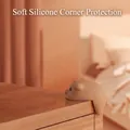 Paraspigoli in silicone maialino marrone per sicurezza bambini su mobili in legno - Maialino Caffè