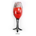 Cheers wine glass foil balloon for Halloween party decoration, size 38x98cm - Large Halloween Wine Glass