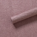 Morandi pink handmade textured stone pattern paper with natural double-layered wrinkles - 60x60cm (5 Sheets) / Light Nude Pink