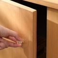Transparenter selbstklebender Griff für Schranktüren aus Holz mit starkem Halt - Selbstklebender Griff