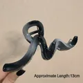 Large gradient grey wave hair claw clip measuring approximately 13cm in length - Wave Gradient Grey-13cm