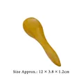 Teardrop shaped sandalwood gua sha massage tool with natural wood grain, size 12cm - Scented Wood Face Scraping Board