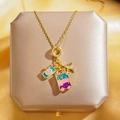 Collier De Voyage Gold Rainbow Go (appareil Photo Bagage Avion)