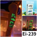 Tatuaggi temporanei luminosi per bambini modello auto da corsa Ei-239 effetto fluorescente - 120×75mm / Ei-239 (Moto Estrema)