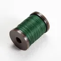 Deep green 0.4mm round waxed thread spool for leather sewing and hand weaving - 0.4mm/110m / #38 Pine Green