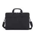 Borsa porta PC nera in nylon con tasca frontale e tracolla rimovibile - Valigia Classica Nera Senza Tracolla Da Portare A Mano Con Ruote - Offerta Speciale Countdown / 17.3 Pollici