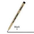 Penna da disegno JiMiao nera con punta fine e inchiostro d'archivio per schizzi precisi - 1 Larghezza della Linea / Nero
