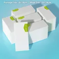 Single pack airline wet wipes in white plastic film with 20x18cm unfolded size - Simple Style C-19 / White