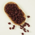 Modello realistico di mirtillo rosso essiccato artificiale con trama su vassoio - Mirtilli Rossi Secchi / 500g