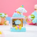 Carillon Cinnamoroll trasparente a manovella con cappello blu e incisione LOVE YOU - Cane