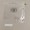 Self-adhesive transparent PP bags 22x22cm with printed safety warnings and 200pcs pack - 22x22cm