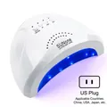 SUNone 48W professional UV LED nail lamp with 3 timer settings and US power plug - US Plug Sun 1