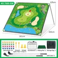 Juego de golf de 180cm con bolas adhesivas, alfombra de tiro y marcador - 7888-55B Diana de golf grande