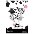 Cow print 40-inch number 3 balloon set for children birthday party decorations - Number 3