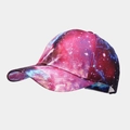 Baseball cap with colorful galaxy nebula print in vibrant purple and pink tones - Deep Purple Pink Blue Nebula Print (11#)