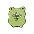 Frog with Daisy (QHXZ582)