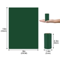 Biodegradable dark green pet waste bags in single sheet and roll format 13x9 inches - 1.5 Microns Biodegradable Dark Green