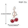 Half Cherry Red Light Gold