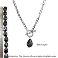 Silver-Black Agate