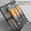 Five-Piece Set Gradient Orange