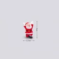 Miniature Santa Claus figurine decoration model 9#, dimensions 4cm height by 2.7cm width - Style 9 Santa Claus