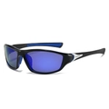 C4 Glossy Black Blue Frame Dark Blue Lens
