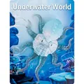 Light blue translucent octopus stress relief toy with stretchy silicone texture - Sky Blue Simulation Octopus / OPP Bag/Large Size