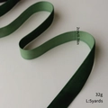 Dark green velvet Christmas ribbon 2cm wide 5 yards for DIY tree decoration - 2cm Width x 5 Yards Length / Dark Green
