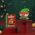 Christmas elf building block set with 161 pieces for kids, holiday educational toy model - Christmas Elf (161 PCS)