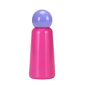 350ml hot pink stainless steel vacuum flask with a round lavender purple lid - Lavender & Rose Red