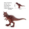 Modello di Carnotaurus solido con mascella mobile e dettagliata trama realistica - Carnotauro / 200g/20x8x12cm