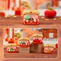 Cute cartoon God of Wealth magnetic fridge magnets set with gold ingot and ruyi details - Ym003 Five Gods Of Wealth Box 8 / Random One