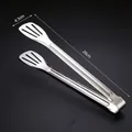 Pinzas espátula de acero inoxidable 304 para filetes y pescado con mango de 28cm - Pinza Grande para Pan [Acero Inoxidable 201]