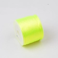 Filo di giada giallo neon da 1,5 mm cordoncino di seta coreano per artigianato fai da te - giallo fluorescente