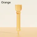Cuillère pour friandises chat orange avec oreilles mignonnes et trou de suspension - Orange