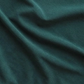 Dark green corduroy fabric material with vertical ribbed texture for gift wrapping - Green Velvet Fabric / 1.5*0.5m