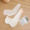 White cartoon llama plush toy shell semi-finished plush skin including inner lining layer - White / 100cm