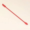 Red mini silicone spatula and spoon set for cosmetic bottles and jam jars - Large Size Red
