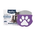 Peigne pour traces de larmes en forme de patte de chat avec dents en métal fines - Pourpre Sirène