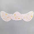 Freckle tattoo sticker stencil K92011 with heart patterns and removal wipe - Heart Hollow Style (K92011)