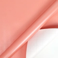 Self-adhesive pearl coral pink gift wrapping paper roll with grid backing for easy cutting - 43cm x 10m / Pearlescent Pink