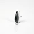 Lifelike PVC fake sunflower seed prop 3cm long with realistic black and white stripes - Artificial Sunflower Seed 1PC