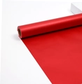 Matte red gift wrapping paper roll for Valentine's Day and wedding gift packaging - 43CMx10M / Red