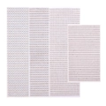 Self-adhesive white pearl stickers in four assorted sizes for DIY craft and car decoration - Adhesive Sheet (Continuous) / 3mm (750PCS) / Silver